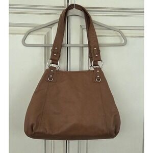 Great American Leather Works Shoulder Bag‎ Caramel Hobo Purse